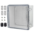 Waterproof Electrical Box with Mounting Plate, IP67 Junction Box Stainless by YETLEBOX