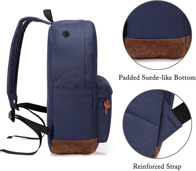 Backpack for Men Women, VASCHY Classic Water-resistant Lightweight Travel - Image 8