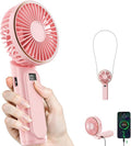 TUNISE Portable Handheld Fan, 180 Adjustable, 6 Speed Wind, USB Rechargeable by TUNISE