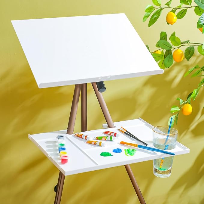 Ireer 17-65 Inch Artist Watercolor Portable Easel - Image 4