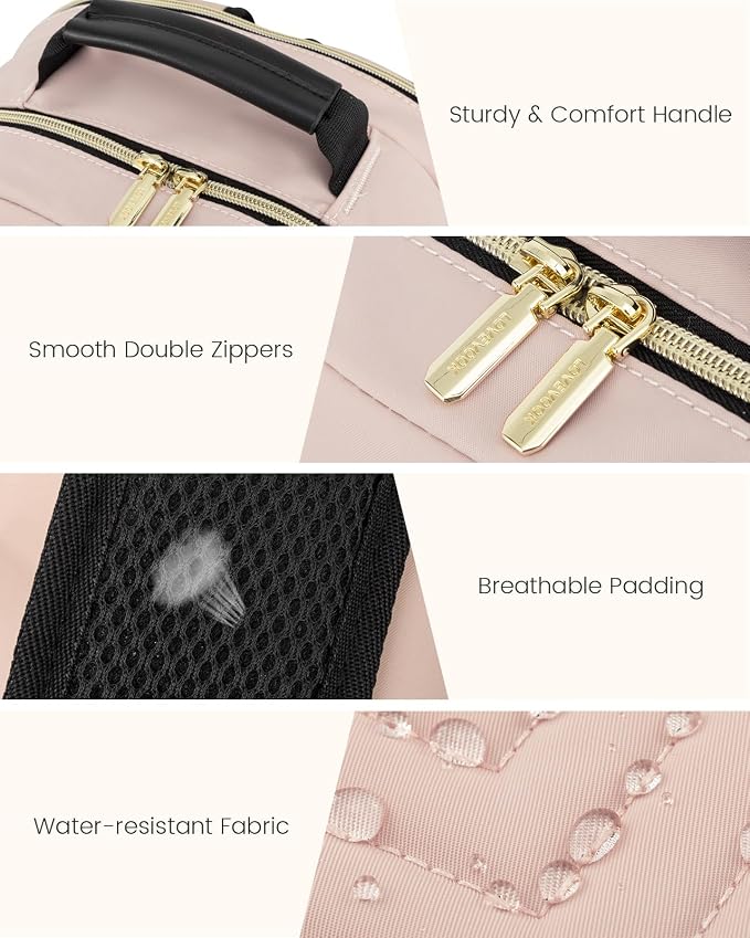 LOVEVOOK Laptop Backpack for Women, Travel Computer Work Bags - Image 9