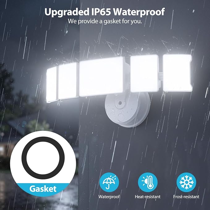 Olafus 180W Flood Lights Outdoor, 18000LM Super Bright Security Lights - Image 8
