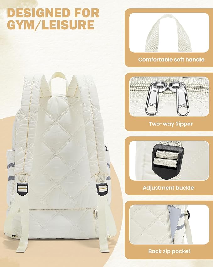 Gym Backpack for Women Men, Lightweight Gym Bag - Image 6
