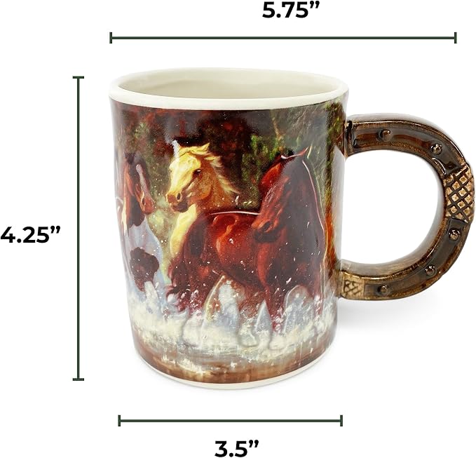 Rivers Edge Products 3D Ceramic Coffee Mug - Image 6
