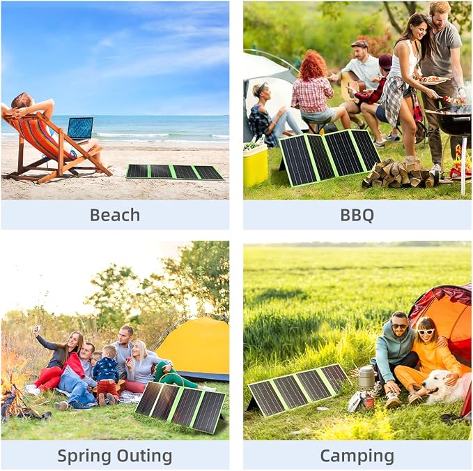 New Tech 60W Portable Solar Panel Charger - Image 8