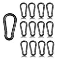 20PCS M5 Heavy Duty Carabiner Clip, 2Inch Snap Hook Quick Link Small Carabiner by XHAMXE