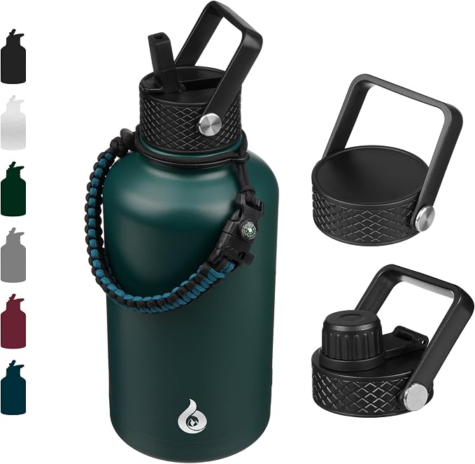BJPKPK Half Gallon Insulated Water Bottles by BJPKPK