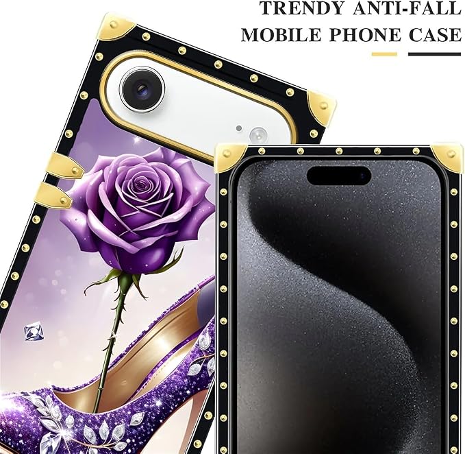 for iPhone 17 Air Case Luxury Golden Decoration - Image 4