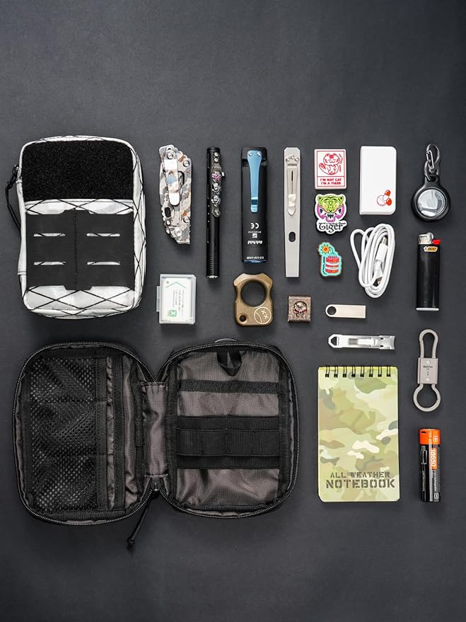 TACTICAL GEEK Block E2.0 EDC Compact Waist Pocket Pouch, Nylon Daily Utility - Image 4