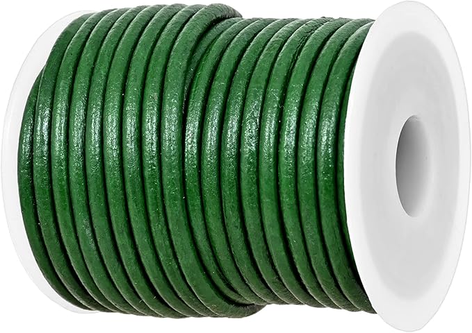 GENIQUE Real/Genuine Round Leather String Cord by GENIQUE