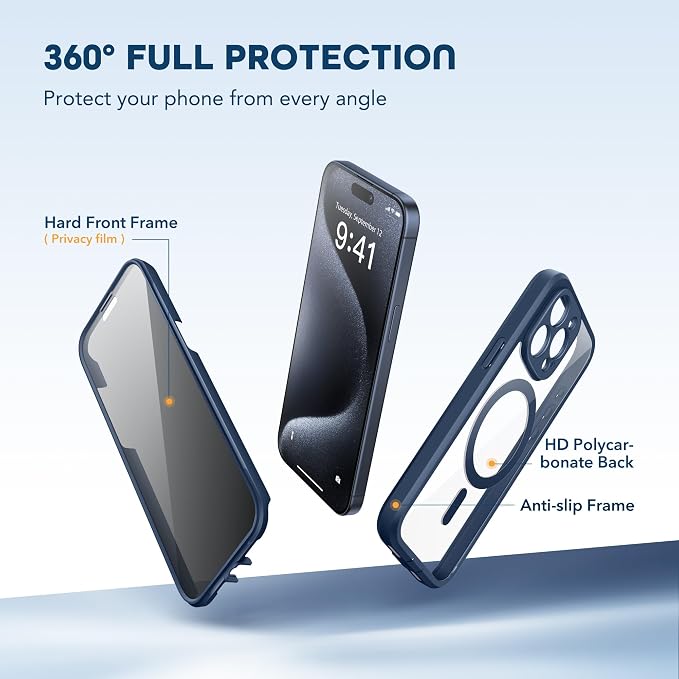 TIESZEN for iPhone 15 Pro Max Case, Compatible - Image 7
