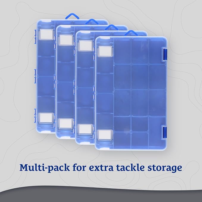 Shakespeare Tacklebox Fishing Tackle Storage, Customizable, Dual-Latching System - Image 9