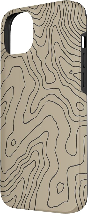 Coyote Country Guide Lines Topographical Contour Map Case - Image 2