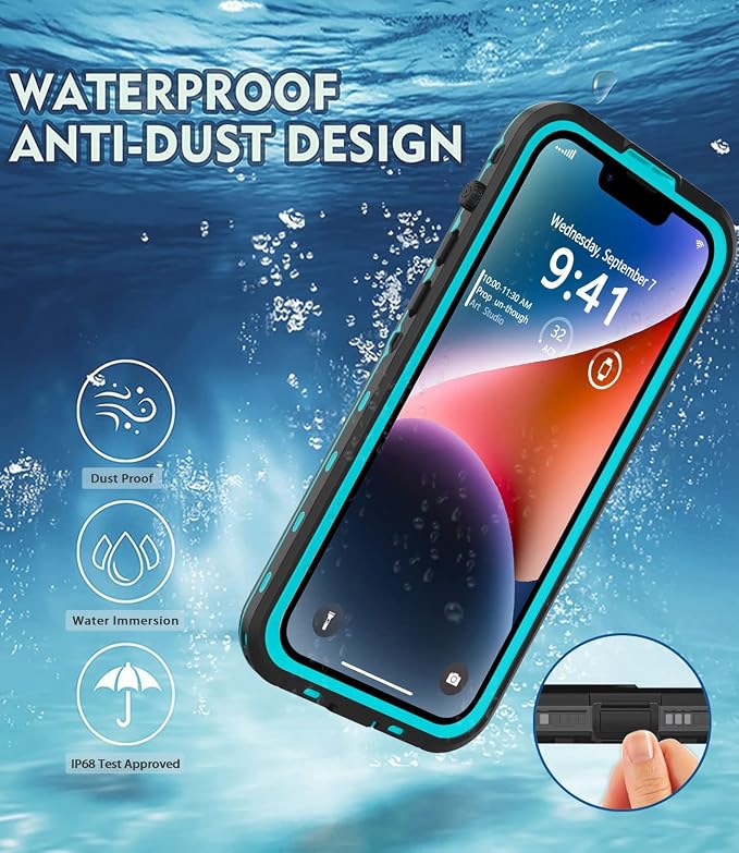 for iPhone 14 Plus Waterproof Case - Image 3