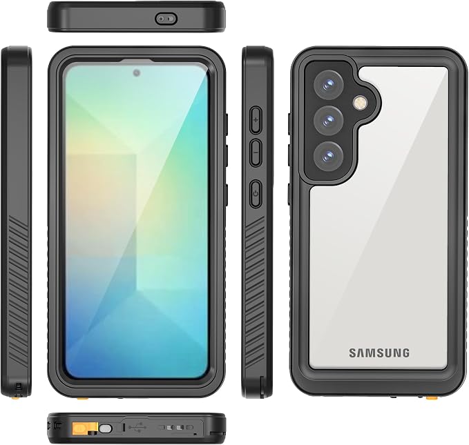 for Samsung Galaxy S25 Case, IP68 Waterproof Dustproof Case, Full Body Heavy - Image 7