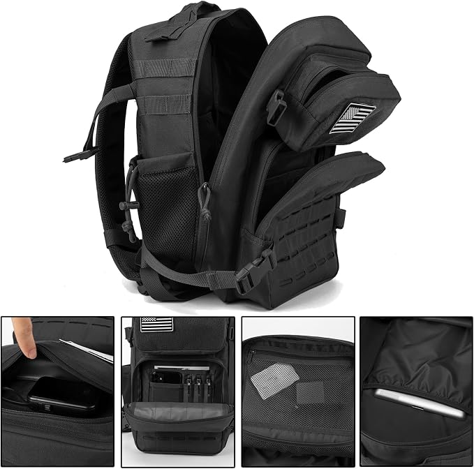 QT&QY 25L/45L Military Tactical Backpack - Image 5