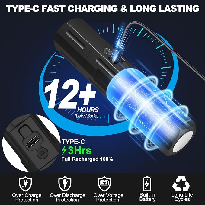 Rechargeable Flashlights High Lumens - Image 4