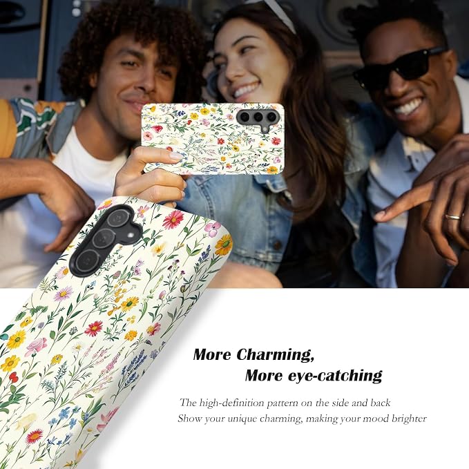 Compatible for Samsung Galaxy A36 5G Case, Dual Layer Heavy Duty 2 in 1 - Image 4