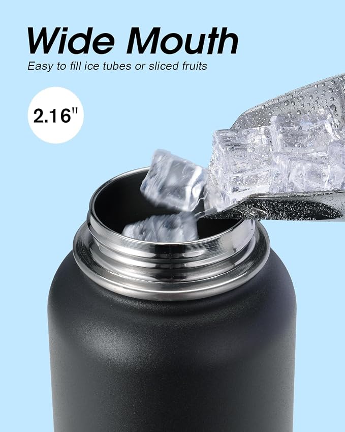 Water Bottle 32 oz Insulated - Image 4