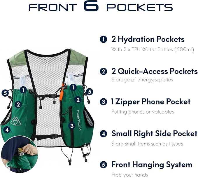 Haimont Running Hydration Vest - Image 4