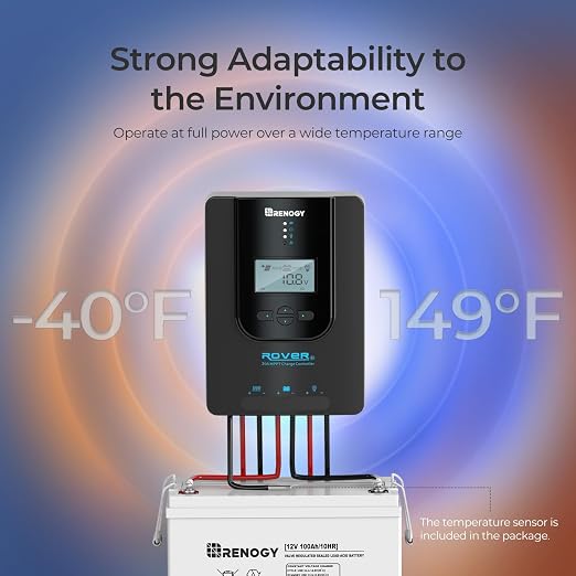 Renogy Rover 30A 12V/24V Auto DC Input MPPT Solar Charge Controller Parameter - Image 4