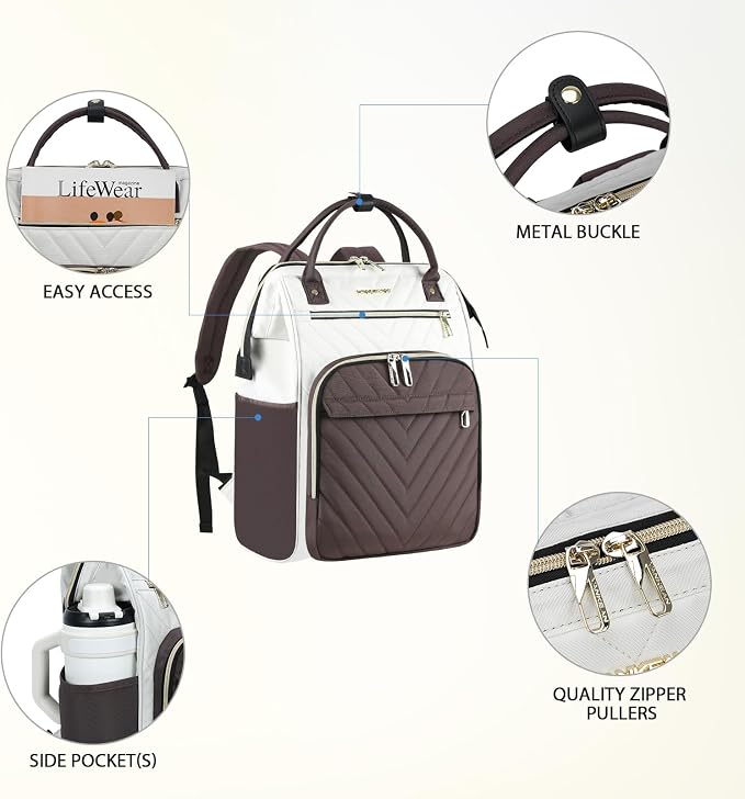 VANKEAN 17 Inch Laptop Backpack - Image 5