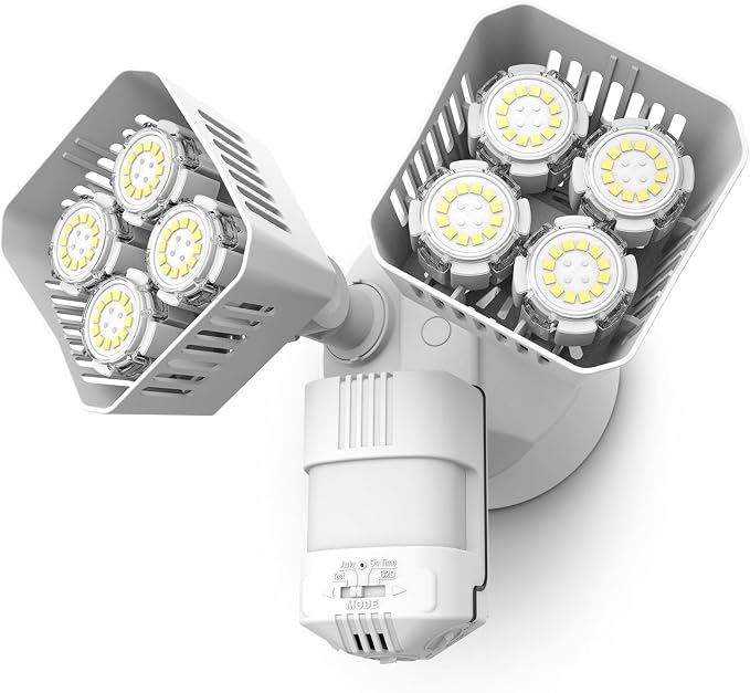 SANSI 7000LM Motion Sensor Outdoor Lights, Brightness LED Flood Lights Outdoor by SANSI