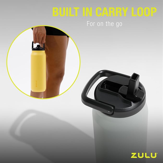 ZULU Base 32oz Stainless Steel Water Bottle - Image 7