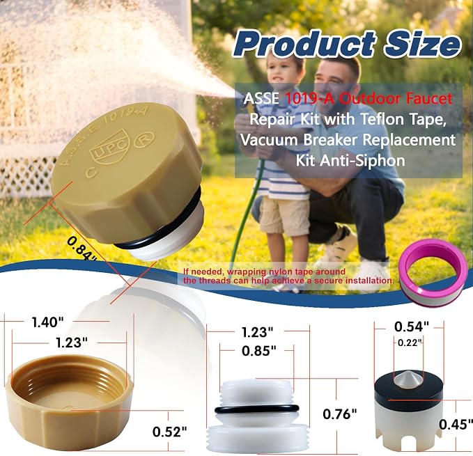 ASSE 1019-A Outdoor Faucet Repair Kit - Image 3
