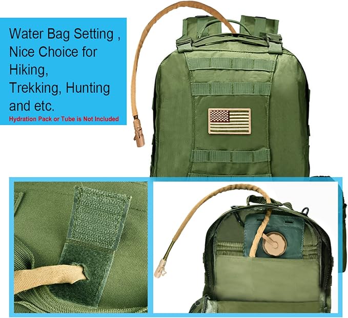 CVLIFE Tactical Backpack Military Army Rucksack 60L Large Assault Pack - Image 4