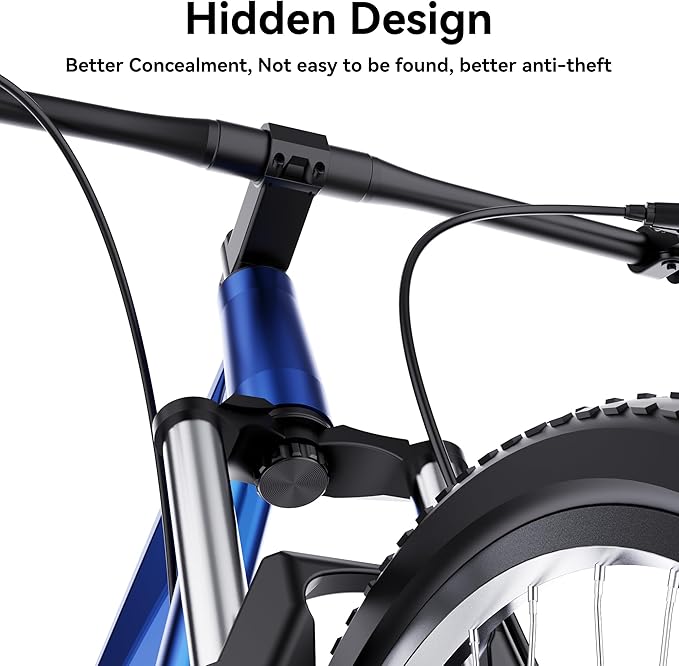 AirTag Bike Mount Hidden in Fork - Image 2