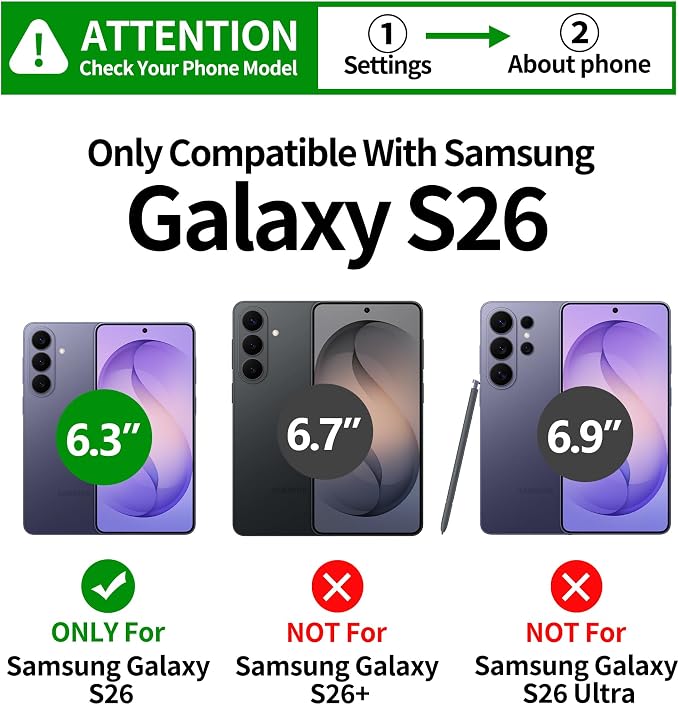 Cozycase Top Waterproof Case for Samsung Galaxy S26 - Image 2