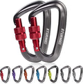STURME 12kN Heavy Duty Locking Carabiner Clips by STURME