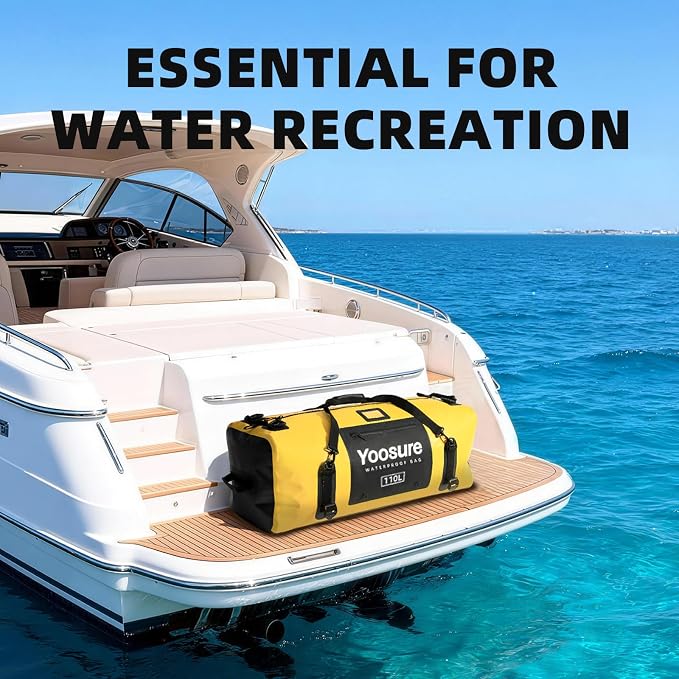 Waterproof Duffel Bag 110L- 700D PVC Dry Bag - Image 7