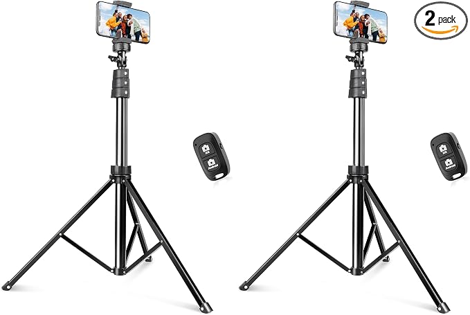 SENSYNE 72" Phone Tripod, Extendable Cell Phone Tripod Stand, Selfie Stick by sensyne