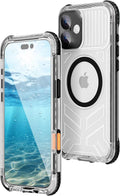 WIFORT for iPhone 16 Waterproof Case, Fit for Magsafe Full Body Magnetic by WIFORT