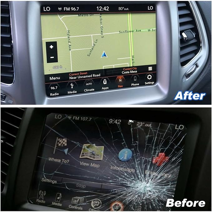 8.4" Uconnect Touch Screen 4C UAQ LCD Monitor Radio Navigation Compatible - Image 5