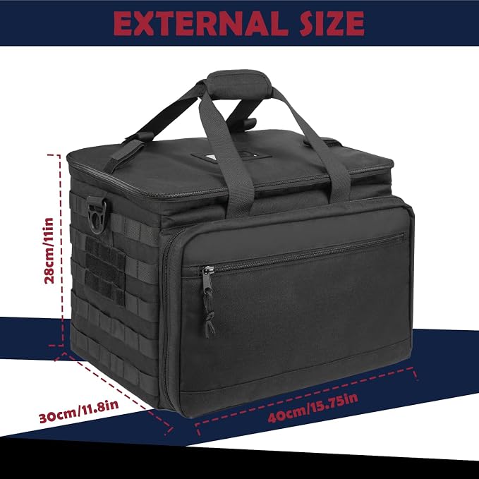 SCAVATA Patrol Bag Law Enforcement, Police Gear Car Front Seat Vehicle - Image 7