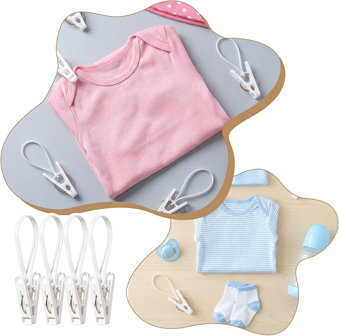 105 Pcs Multi-Purpose Laundry Hooks Hanging Clips Bulk - Image 6