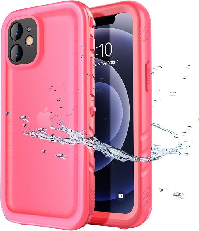 SPORTLINK for iPhone 12 Mini Waterproof Case, Full Body Shockproof Dustproof by SPORTLINK