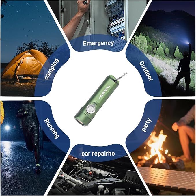 ThruNite Ti Mini Keychain Flashlight, USB-C Rechargeable EDC Pocket Light - Image 8