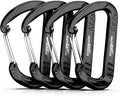 AUTMATCH Carabiner Clips, 4 Pack by AUTMATCH