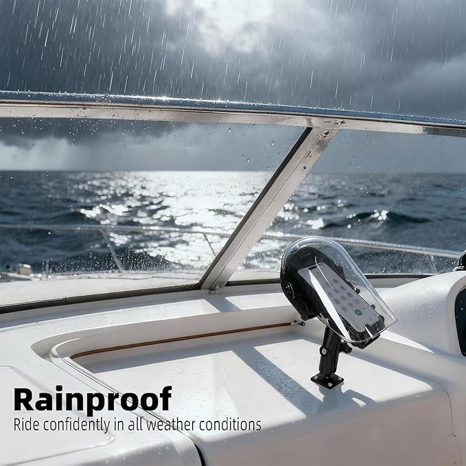 Universal Phone Mount Holder for Boat Motorcycle, - Image 5
