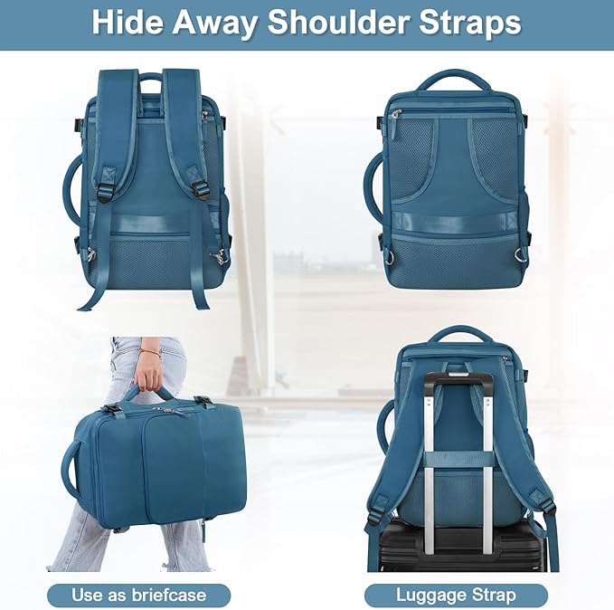 Sinaliy Travel Backpack, Carry on Flight Approved Backpack - Image 6