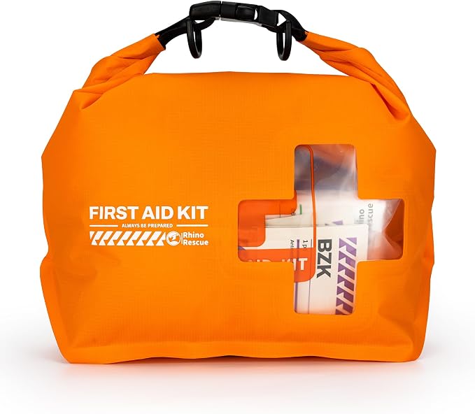 RHINO RESCUE Waterproof Boat First Aid Kit, Lightweight Boat Accessories Dry Bag by RHINORESCUE