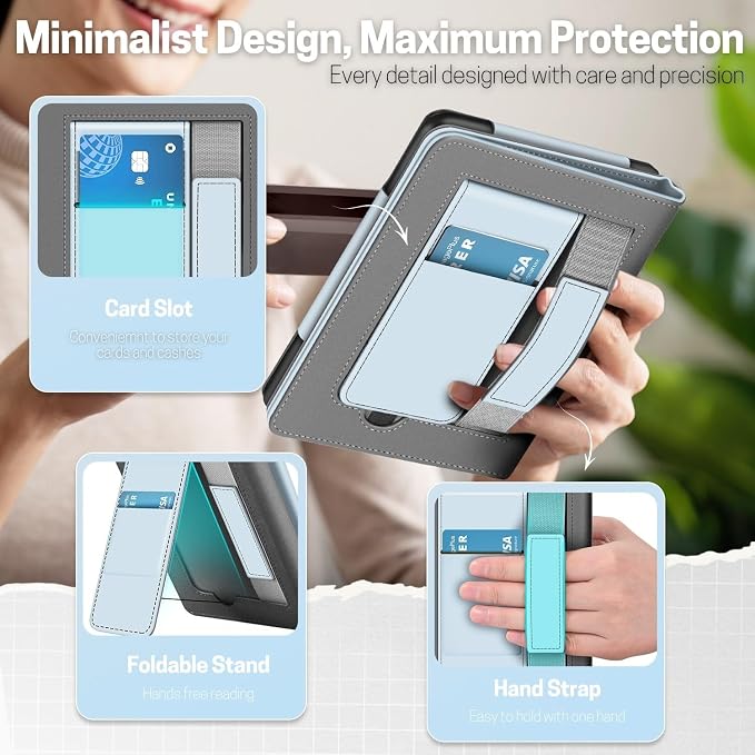 TNP Stand Case for Kindle Paperwhite 12th Generation 2024 / Kindle Colorsoft - Image 3