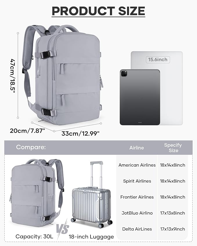 coofay Vacuum Backpack Travel - Image 4