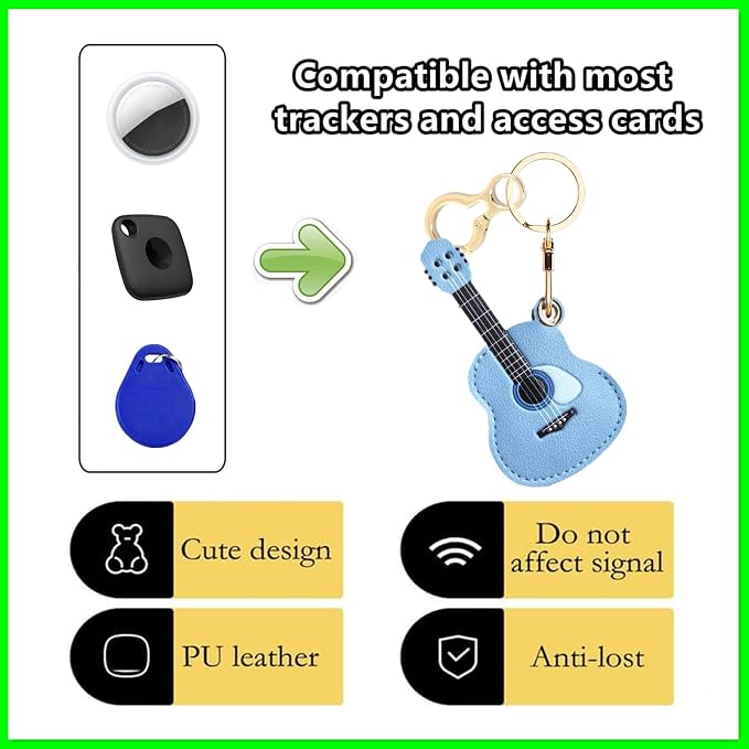 Leather Keychain Holder Case Compatible - Image 3