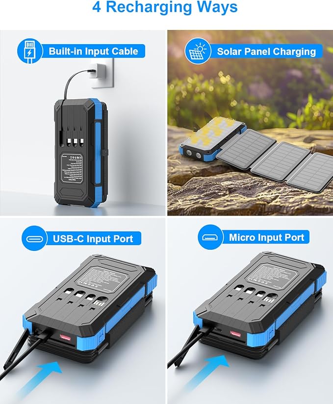 Solar Charger Power Bank 49800mAh - Image 4