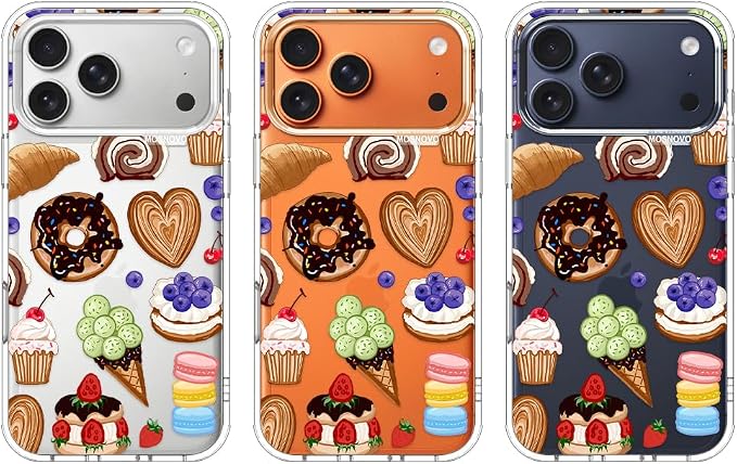 MOSNOVO for iPhone 17 Pro Max Case, Shockproof Military-Grade Protection 6.6ft - Image 3